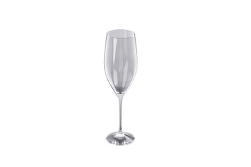 empty wine glass , 3D illustration