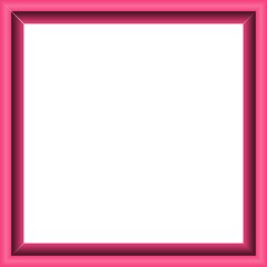 Square vector frame used to attach photos or text and can be changed color