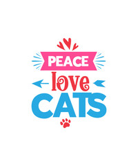 Cat svg bundle, cat clipart, cat silhouette svg, meow svg bundle, cats svg bundle, cut files for cricut silhouette, svg, eps, png, dxf