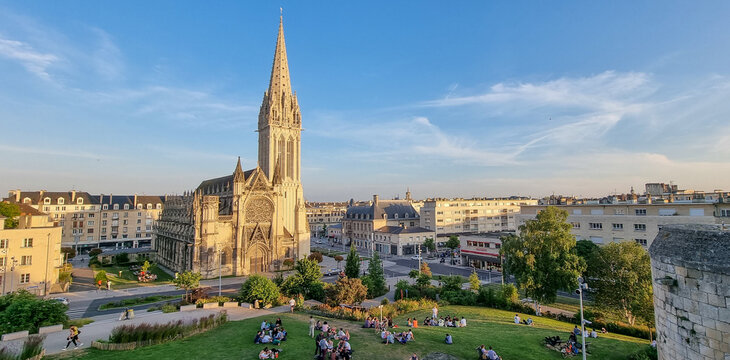 St. Peter's Catholic Church. Caen . Normandy, Calvados region, France.