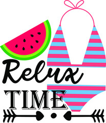 Relux Time, Summer crafts cutting files, The design comes filled with many different themes