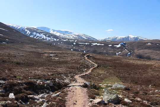 Cairngorms Braeriach Scotland Highlands