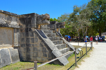 Mayan ruins cancun mexico