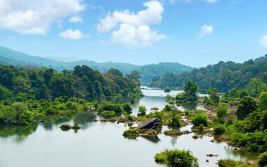 Fototapeta premium lake in the mountains