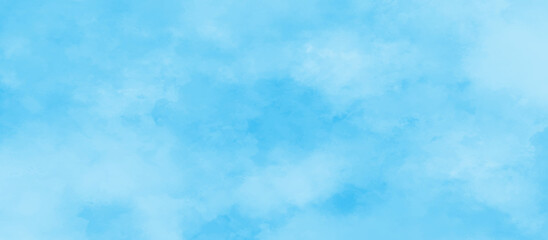 Morning view of natural cloudy and shinny summer blue sky, Abstract natural sky background with white clouds, cloudy blue sky vector illustration for wallpaper and design.