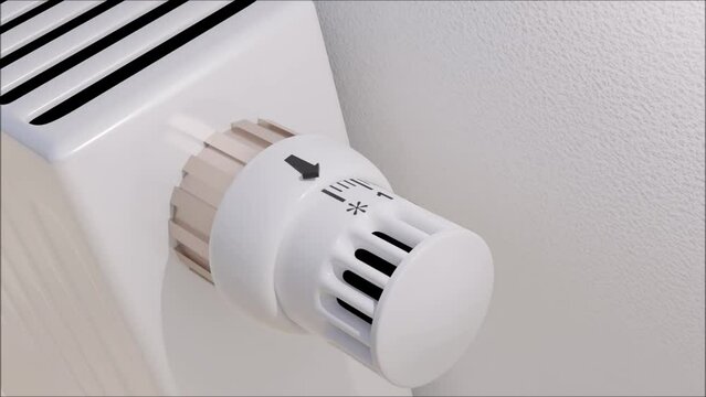 Heizung runter drehen und sparen