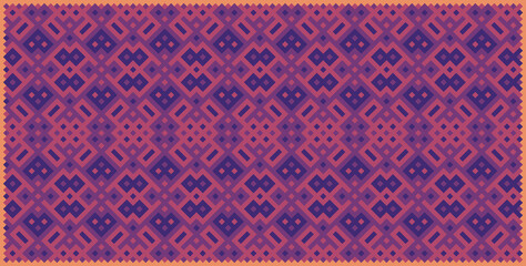 Multicolor truchet tiling connections illustration