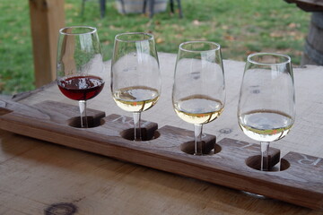 Wine tasting flight