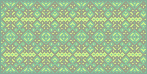 Multicolor truchet tiling connections illustration