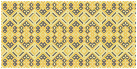 Multicolor truchet tiling connections illustration