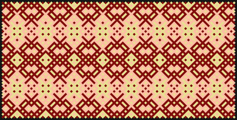 Multicolor truchet tiling connections illustration