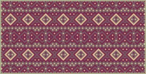 Multicolor truchet tiling connections illustration