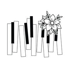 Piano Music Flower File