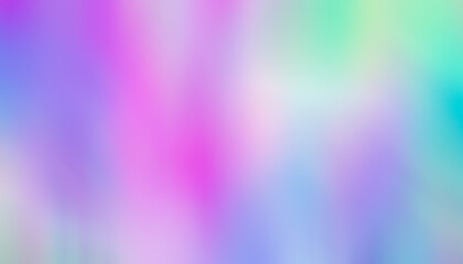 Irisdescent holo gradient abstract dreamy soft blur background