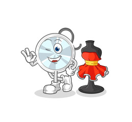 stethoscope fashion designer vector. cartoon character