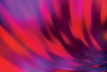 Light Red vector blurred bright template.