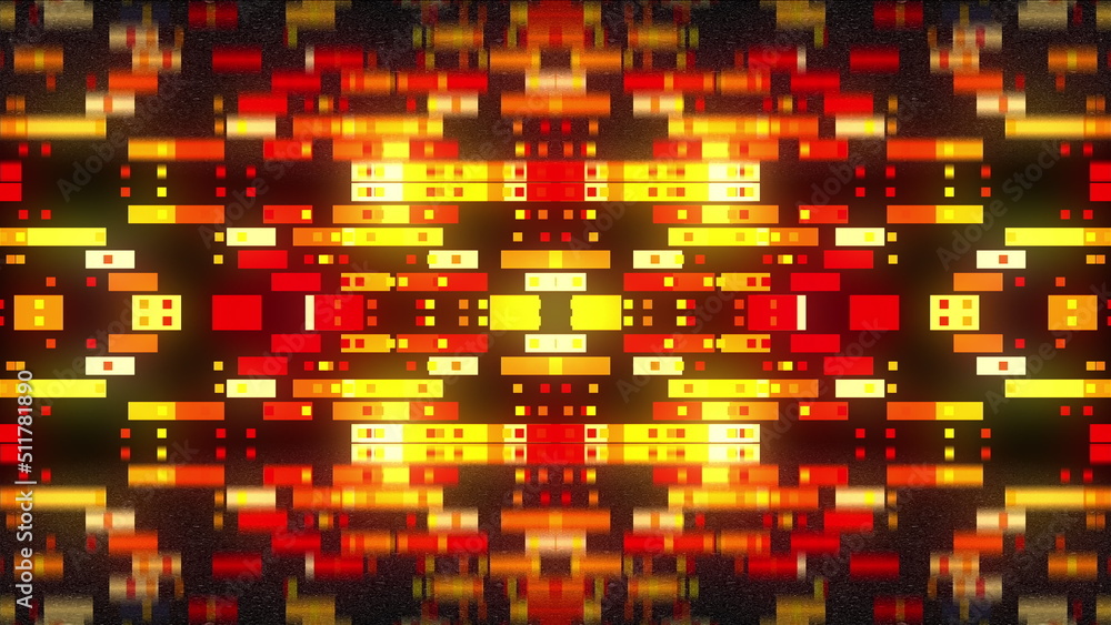 Poster technology abstract background with squares. computer generated 3d render