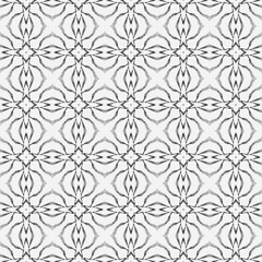 Hand painted tiled watercolor border. Black and