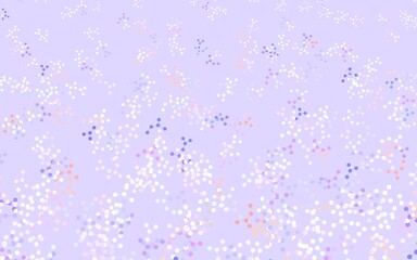 Light Blue, Red vector backdrop with artificial intelligence data.