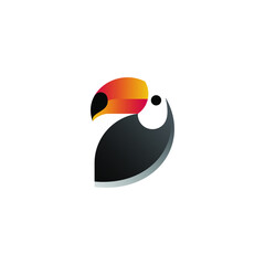 parrot logo, icon and vector