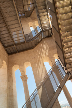 Split Croatia. May 2022 Interior Of The Bell Tower In Diocletian Palace Split Croatia