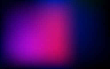 Dark pink, blue vector blurred pattern.