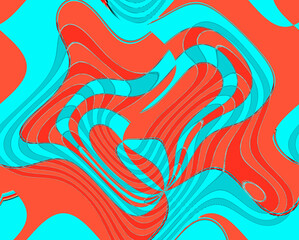 Abstract and contemporary digital art design