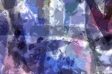 abstract geometric texture illustration