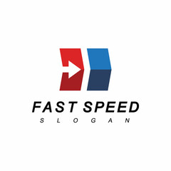 Fast Logistic Logo Design Template