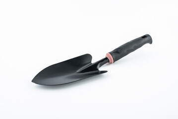 A shovel on a white background