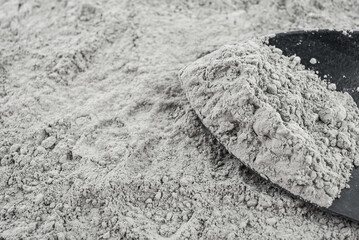 Building materials cement background material