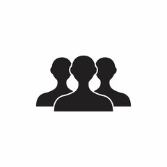 People icon, isolated