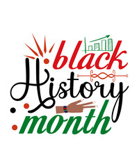 Black History Svg Design