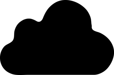 Cloud icon Flat icon illustration on white background..eps