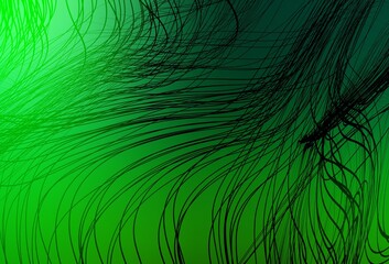 Obraz premium Dark Green vector modern elegant backdrop.