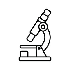 microscope icon. laboratory sign. vector illustration
