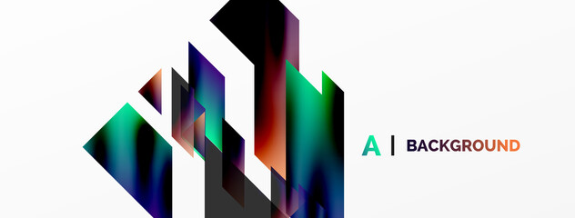 Modern trendy minimalist abstract background. Geometric pattern design, 3d and shadow effects. Vector Illustration