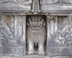 A complex of Hindu temple in Central Java