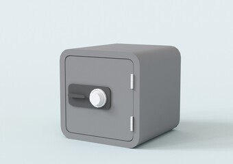 金庫の3Dイラスト