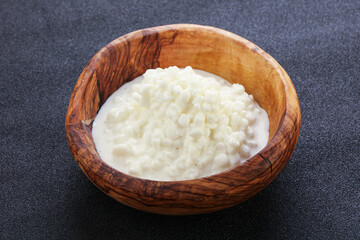Dietary granulated cottage cheese for breakfast