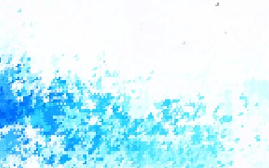 Light BLUE vector texture in rectangular style.