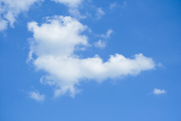 blue sky with clouds