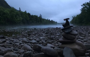 Rock and River