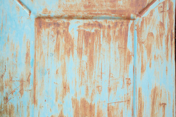 Iron, rusty texture.