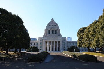 日本の風景　国会議事堂