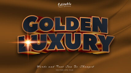 golden palette text effect