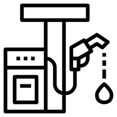 petrol station icon