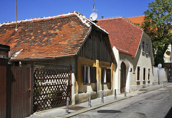 Antun Gustav Matos street in Zagreb. Croatia