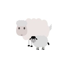 sheep vector element illustration design