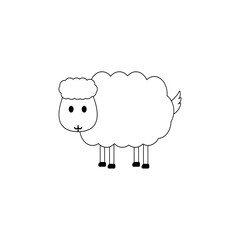 sheep vector element illustration design